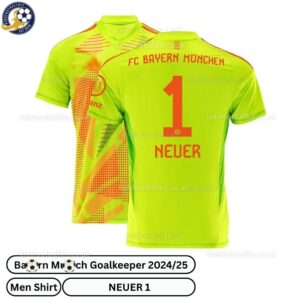 Bay^_^rn Goalkeeper Men Football Shirt 2024_25 – NEUER 1